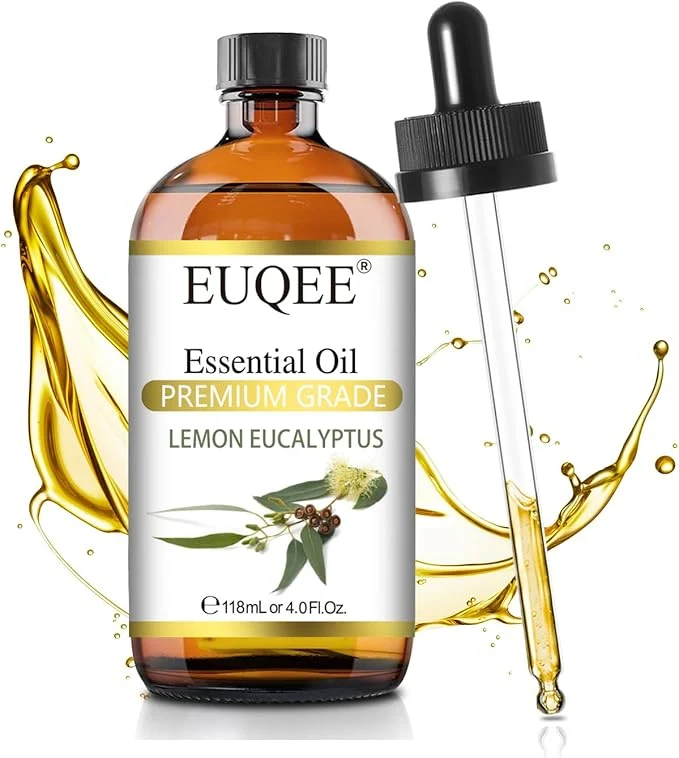 Responsible EUQEE Lemon Eucalyptus Essential Oil Pure Lemon Eucalyptus Oil Large Capacity Secure