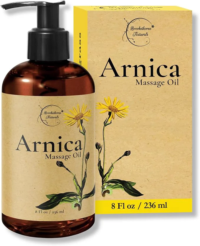 Stylish Brookethorne Naturals Arnica Massage Oil High-End