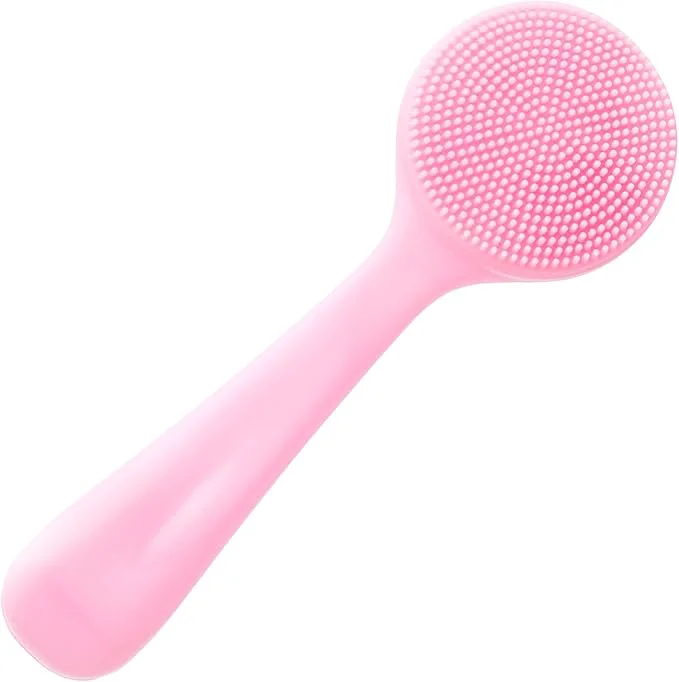 Relaxed HINZIC Silicone Manual Facial Cleansing Brush Skin Friendly Waterproof Face Contemporary