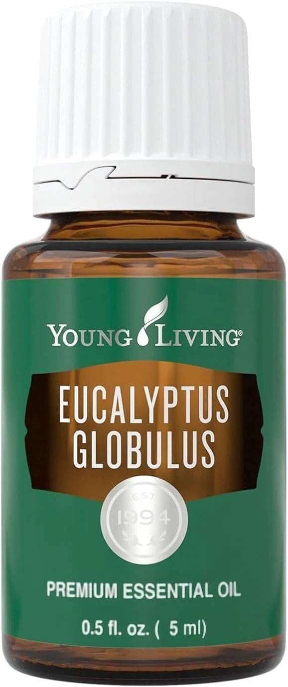 Clean Young Living Eucalyptus Globulus Essential Oil Cooling Refreshing Aroma Recyclable