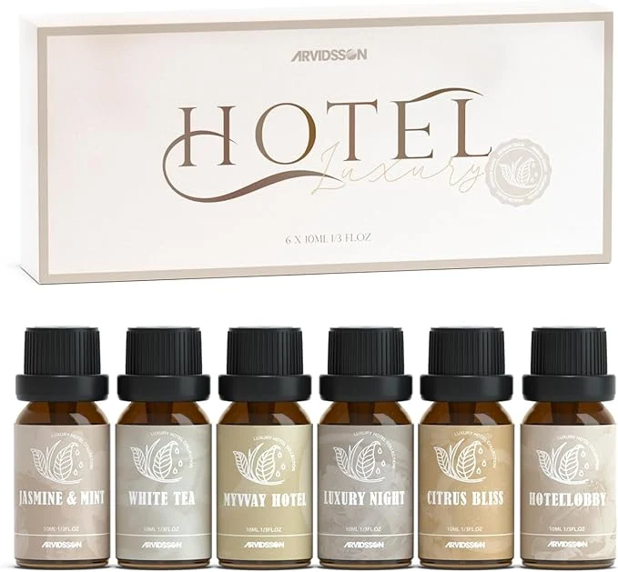 Effective ARVIDSSON Hotel Diffuser Oils Gift Set Hotel Essential Oils Selected