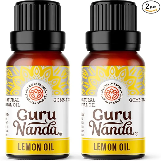 Natural GuruNanda Lemon Essential Oil Solid