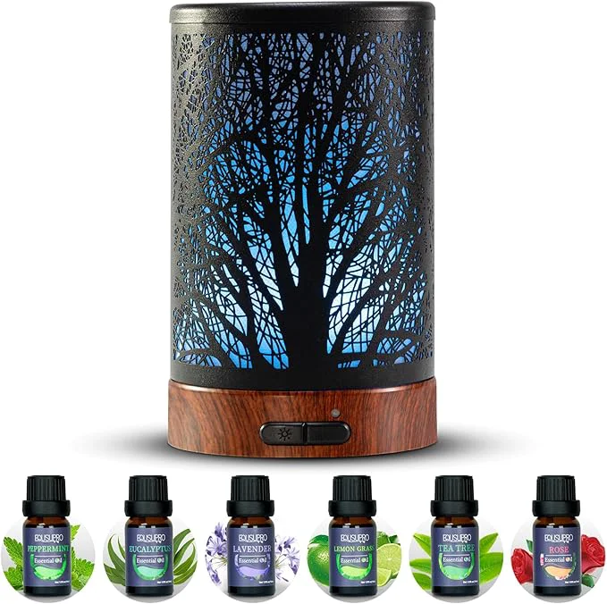 Organic EQUSUPRO Essential Oil Diffuser Aromatherapy Diffuser 150ml Verified