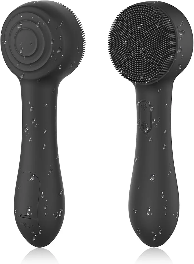Exceptional Facial Cleansing Brush Silicone Face Scrubber Waterproof Rechargeable Verified