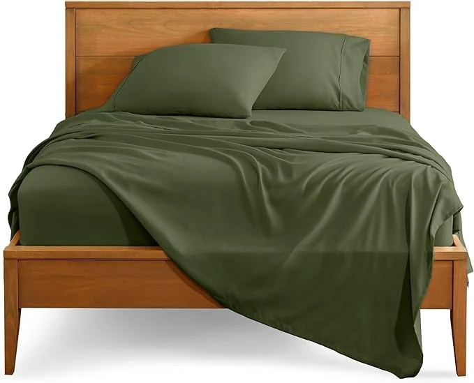 Outstanding Bare Home Full Sheet Set – 1800 Ultra-Soft Microfiber Full Bed Sheets – Double Brushed – Deep Pockets – Easy Fit – 4 Piece Set – Bedding Sheets amp Pillowcases Full Cypress Original