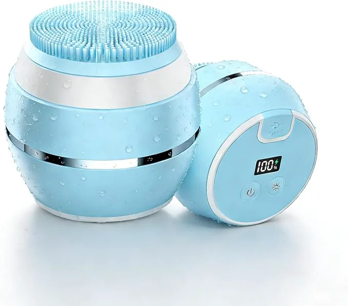 Versatile Electric Face Scrubber Silicone Facial Cleansing Brush Comfortable
