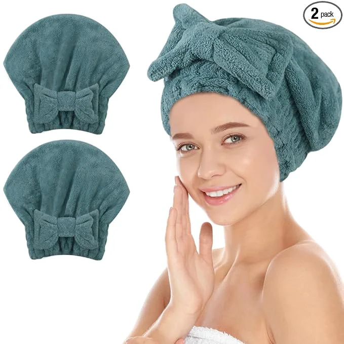 Proven SUNLAND Large Microfiber Hair Drying Caps Verified