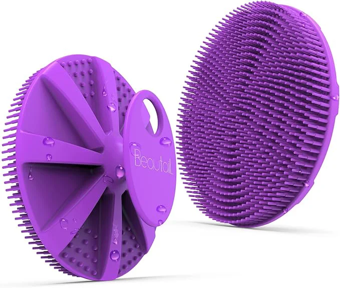 Luxury Silicone Body Scrubber BEAUTAIL Shower Bath Scrubber More Hygienic Than Versatile
