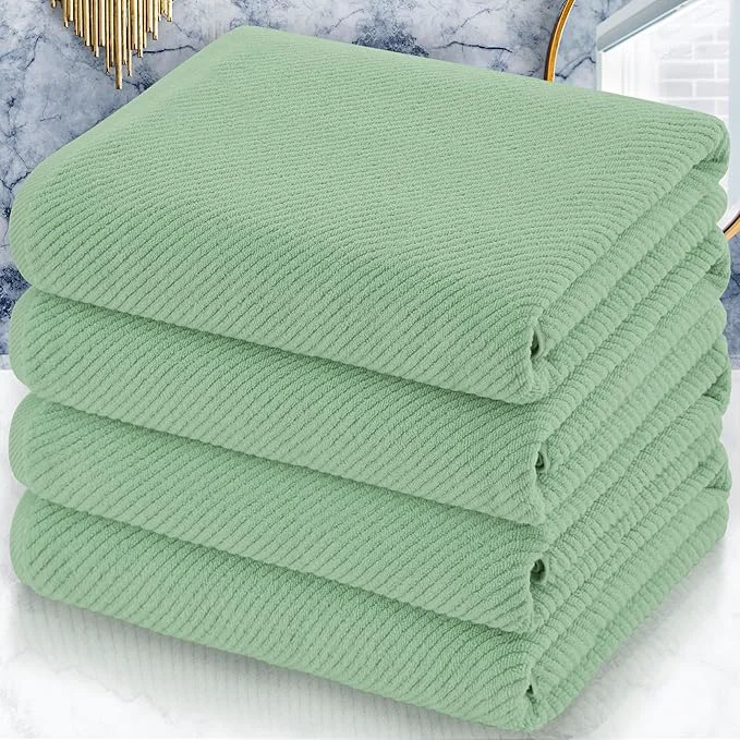 Innovative VOOVA MOVAS Green Bath Towels Excellent