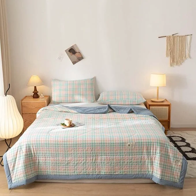 Easy-to-Use Coverlet Bedspread Spring Summer Summer Quilt Bedspreads 180 200 200 230cm King Size Queen Full Size Bedding Sets Lightweight Soft Quilt for All Seasons Soft and Comfortable Q 150 200cm Sophisticated