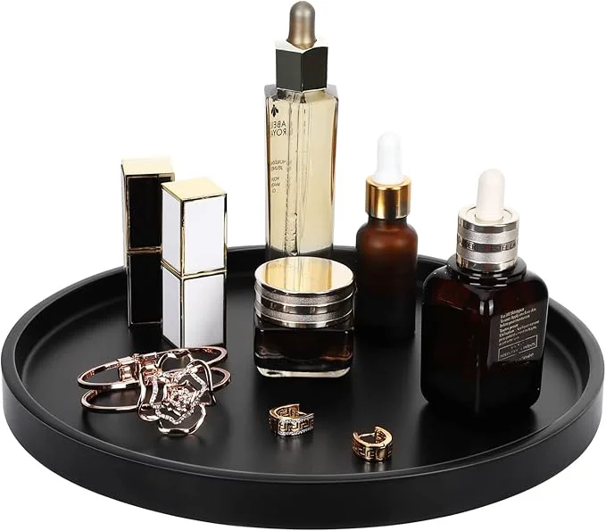 Trendy Shinowa Vanity Tray Resin Bathroom Decorative Tray Catchall Organizer Jewelry High-Performance
