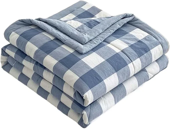 High-End Lightweight Summer Bedspread Quilt Coverlets Bedding Set Queen King Size Air Conditioning Comforter Blanket Skin-friendly Soft Breathable Geometric Pattern Bedding Coverlet For All Season Color 3 Secure