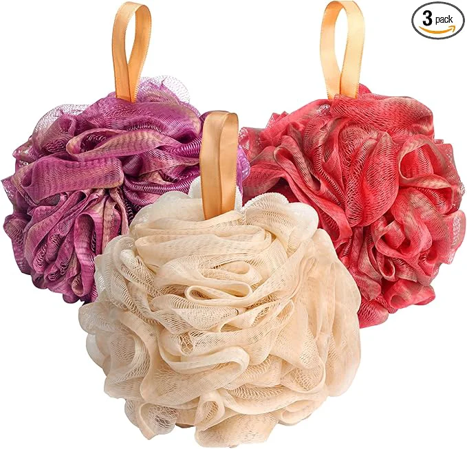 Selected Fishent Shower Sponge Shower Loofah Body Wash Loofah Sponge Body Scrubber Fashionable