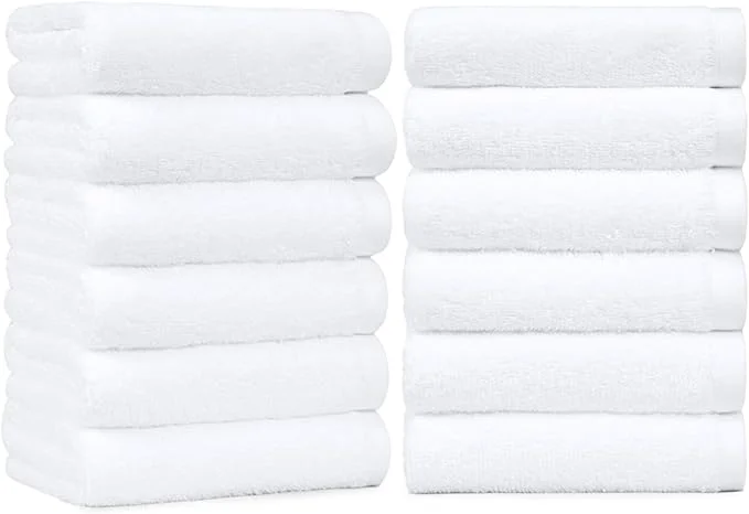 Consistent Amazon Basics Soft and Thick Cotton Hand Towels Original Design