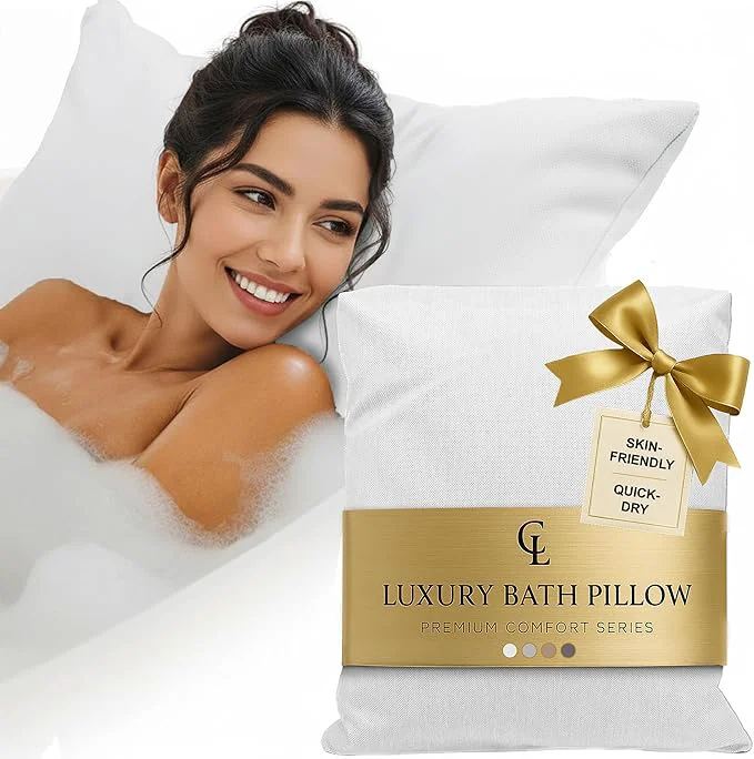 Reusable Luxury Bath Pillow for Tub World-Class