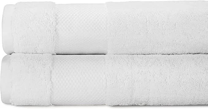 Durable BIOWEAVES Organic Cotton 700 GSM Plush Bath Towels 30 x 58 GOTS Certified