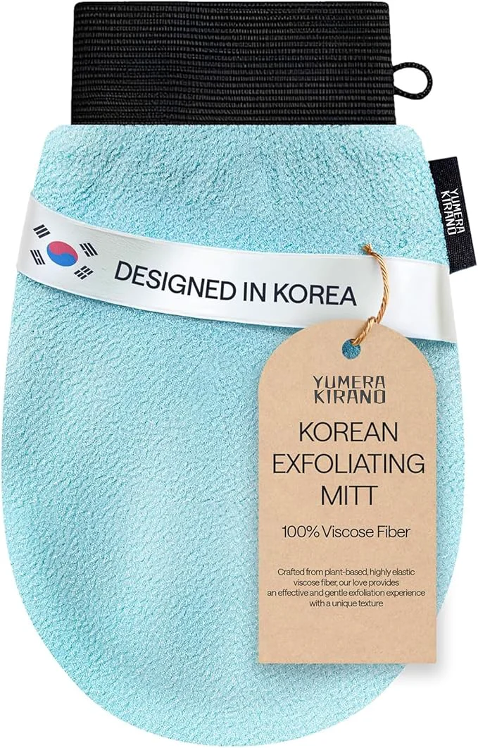 High-End Korean Exfoliating Glove for Shower – Deep Body Scrubber Face Exfoliator – Advanced