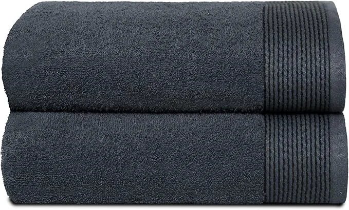 Functional Belizzi Home Ultra Soft 2 Pack Oversized Bath Towel Set 28×55 inche Fine