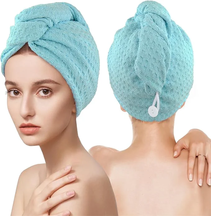 Sophisticated MaopaoBeauty Microfiber Hair Towel 2 Packs Hair Towel Wrap User-Friendly