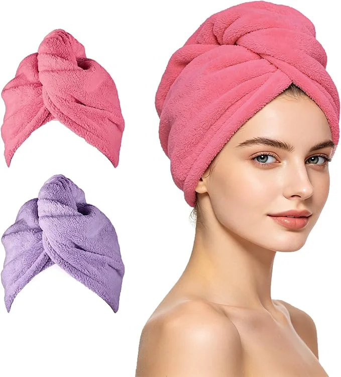 Organic ADOGO Microfiber Hair Towel Healthy