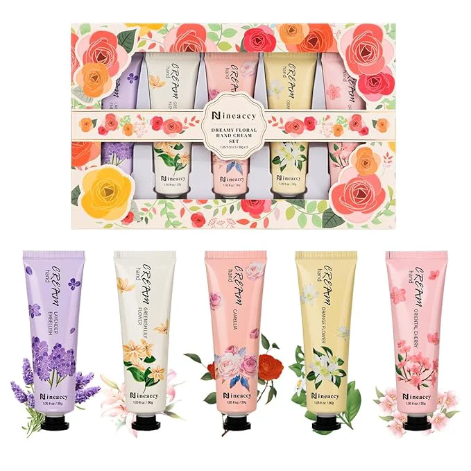 Certified Hand Cream Vegan Friendly 5 x 30ml Flexible
