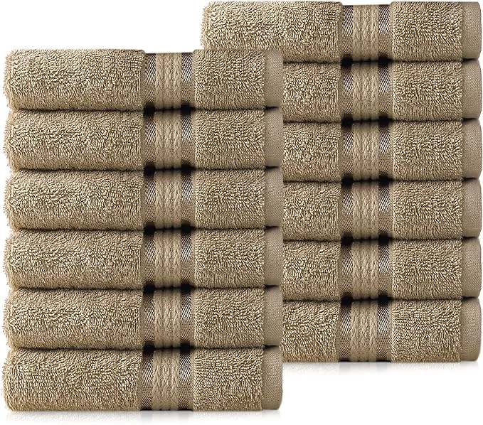 Healthy COTTON CRAFT Ultra Soft Washcloths Fine