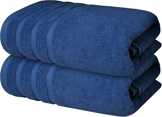 Efficient Infinitee Xclusives Cotton Luxury Bath Towels Set of 2 Traditional