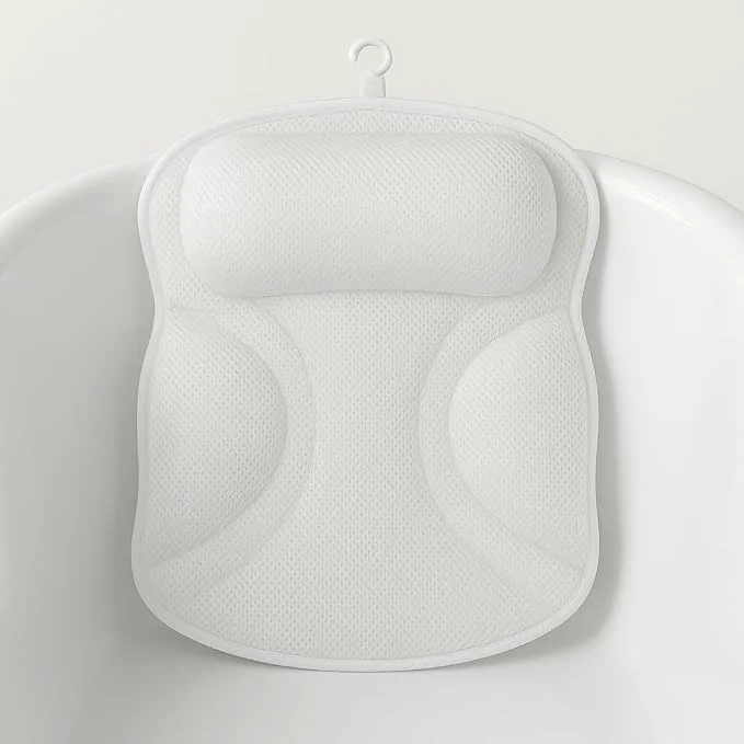 High-End Bath Pillows for Tub Upgraded 2025 Bathtub Pillow for Head Neck Back Clean