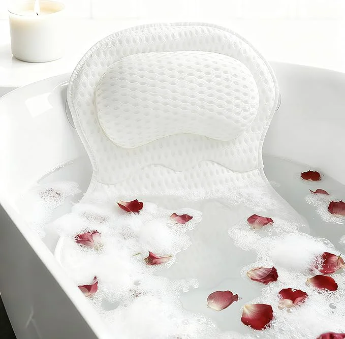 Comfortable Bath Pillows for Tub Luxury Bath Pillow for Head and Neck Fit Bathtub Hot Tub Original