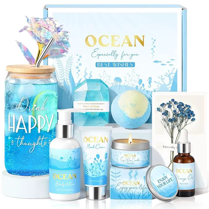 Fashionable Mothers Day Gifts for Mom Birthday Gifts for Women Relaxing Spa Gift Baskets World-Class