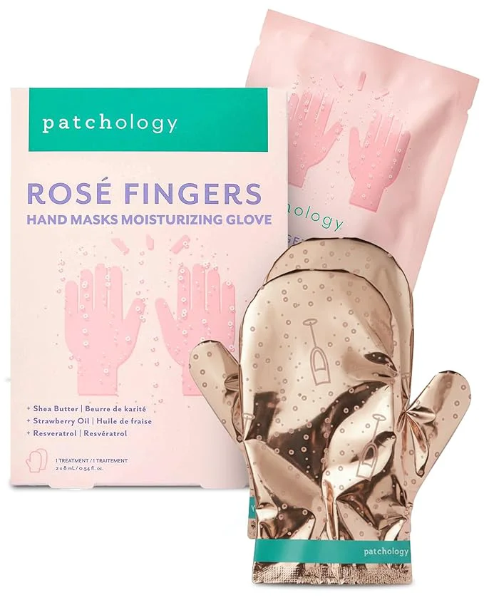Official Patchology Rosé Fingers Renewing Hand Mask Innovative