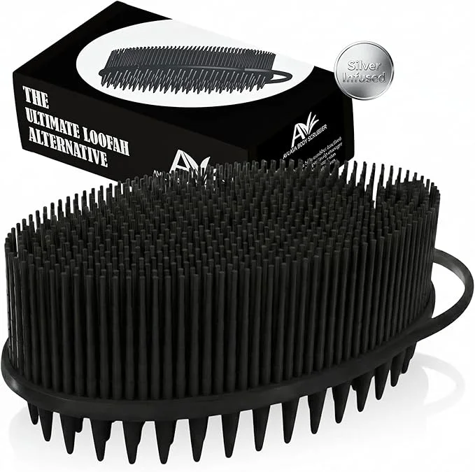 Verified Avilana Silver Edition Scalp Massager Shampoo Brush Efficient
