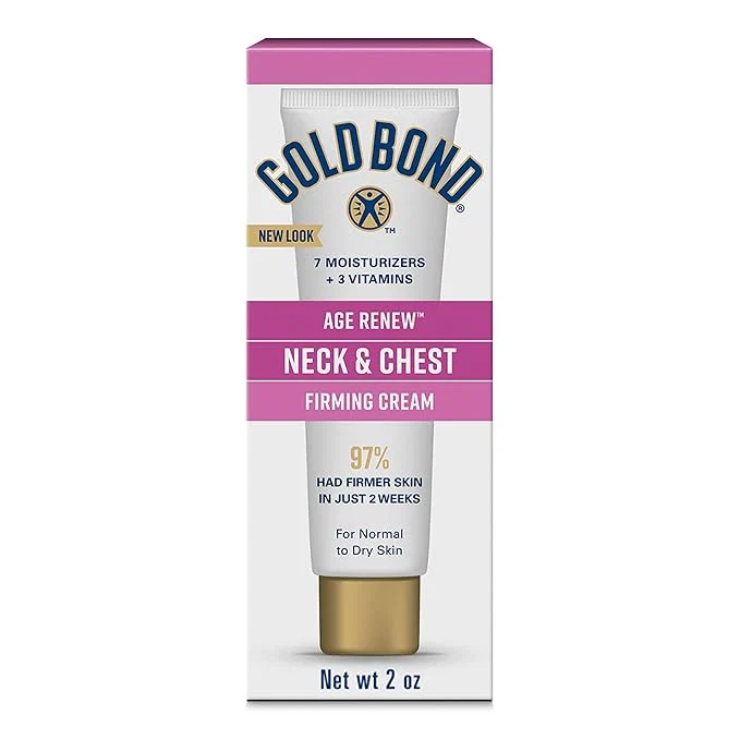 Responsible Gold Bond Age Renew Neck Chest Firming Cream 2 Oz and Visibly Improves Smart