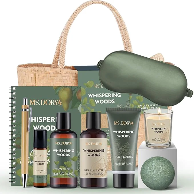 Proven Mothers Day Gift Baskets for Mom Spa Kit for Women 10 Pcs Birthday Gifts Set Original Design