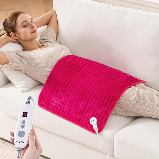 Advanced WOOMER Extra Large Heating Pad Heat Pad Expertly Made