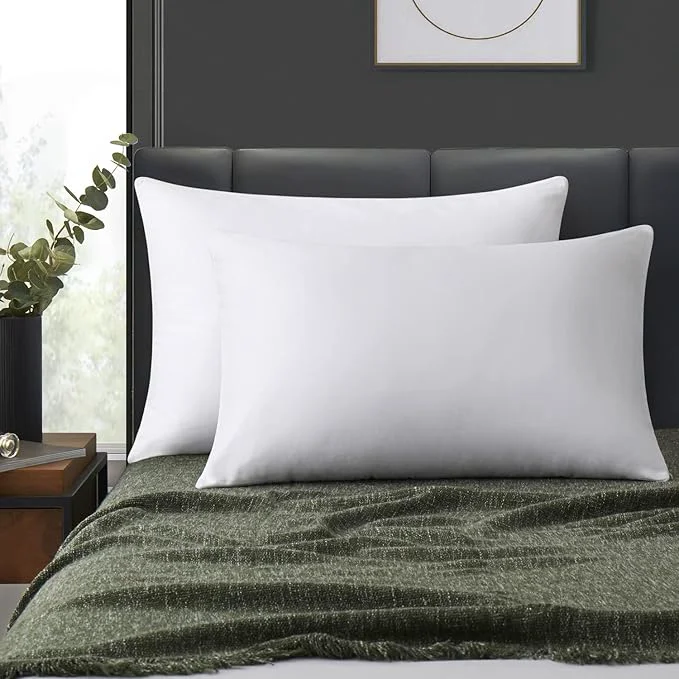 Sophisticated Cotton Zippered Pillow Cases Standard Size Set of 4 Super Soft amp Breathable Pillow Protectors with Zipper White Pillow Case Covers 20×26 Inches Traditional