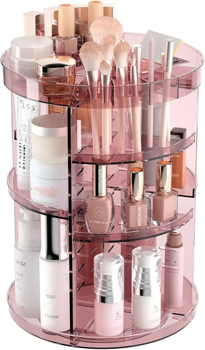 Refined Jiavarry 360 Rotating Makeup Organizer Versatile