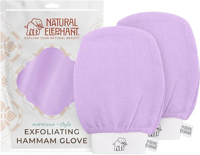 Outstanding Natural Elephant Exfoliating Hammam Glove Moroccan Kessa Body Scrub Traditional