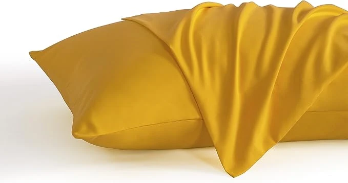 Efficient NTBAY Toddler Pillow Cases Set of 2 2 Pack Brushed Microfiber 14×20 Pillow Cases Soft Wrinkle Fade Stain Resistant Ginger Yellow Pillow Cases with Envelope Closure 14×20 Inches Ginger Yellow Functional
