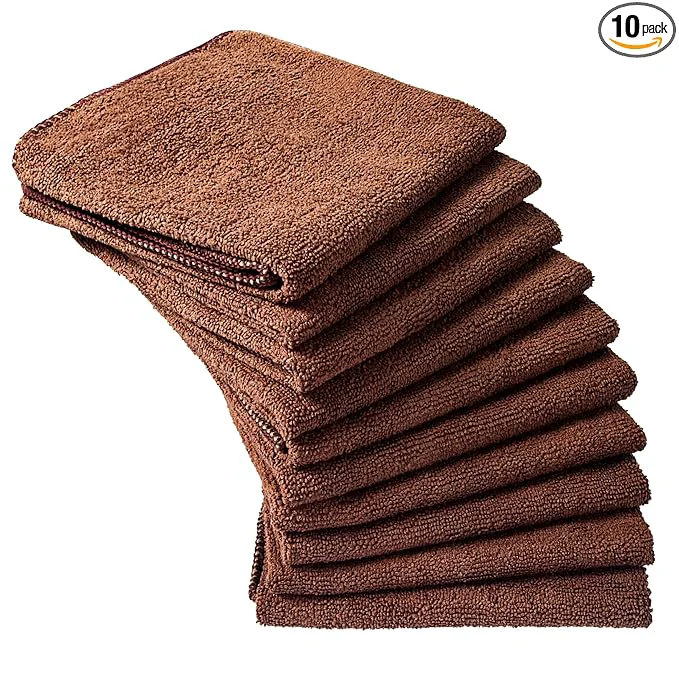 Innovative Eurow Microfiber Salon Towels – Bleachproof Ultra Absorbent Quick Drying – Enhanced