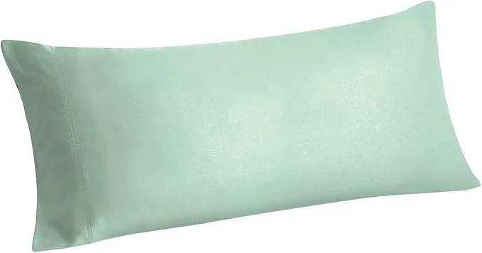 Fashionable BEDELITE Body Pillow Case Cover Rayon Made from Bamboo Cooling Body Pillow Cover for Hot Sleepers and Night Sweats Breathable amp Silky Soft Full Long Pillow Case Mint Green 20×54 Inches High-Performance