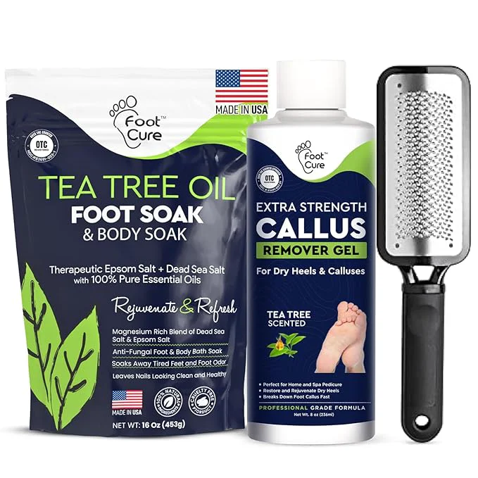 Artisan Tea Tree Foot Soak Callus Remover Gel Lightweight