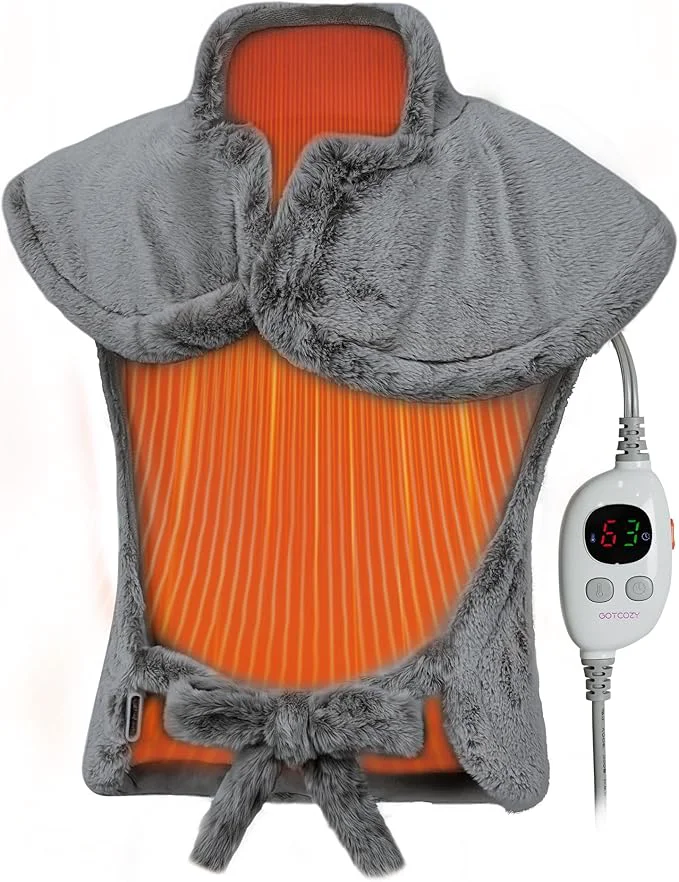 Fast GOTCOZY Wareable Heating Pad for Back Pain Relief Machine Washable Gifts for Exceptional