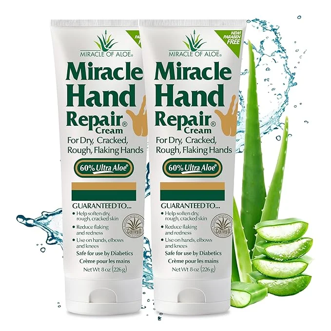 Elegant Hand Repair Cream for Dry Cracked Hands 8 oz Healing Hand Cream First-Class