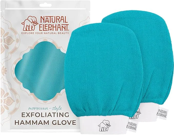 Trendy Natural Elephant Exfoliating Hammam Glove Moroccan Kessa Body Scrub Superior