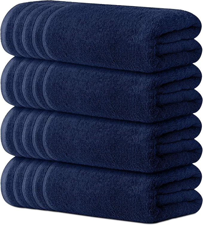 Genuine Avalon Towels Bath Towels Set of 4 Size 30 x 60 Inches Highly Soft and High-Grade