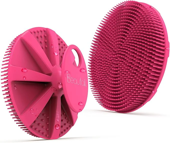 Trusted Silicone Body Scrubber BEAUTAIL Shower Bath Scrubber More Hygienic Than Green