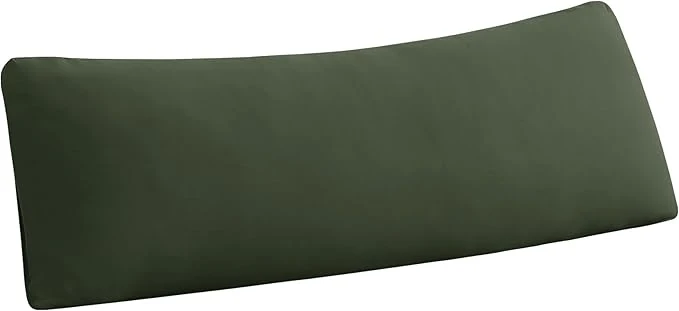 Excellent Stretchy Body Pillow Case Cover – Jersey Knit Long Pillowcase for Body Pillow 1 Pack – Envelope Closure amp Skin-Friendly Soft and Breathable for Sleeping 20 quot x54 quot Olive Green Responsible