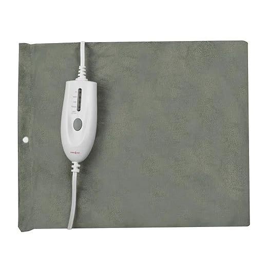 Refined TheraCare Deluxe Heating Pad Moist Dry Heat Four-Heat Settings Sore Elegant