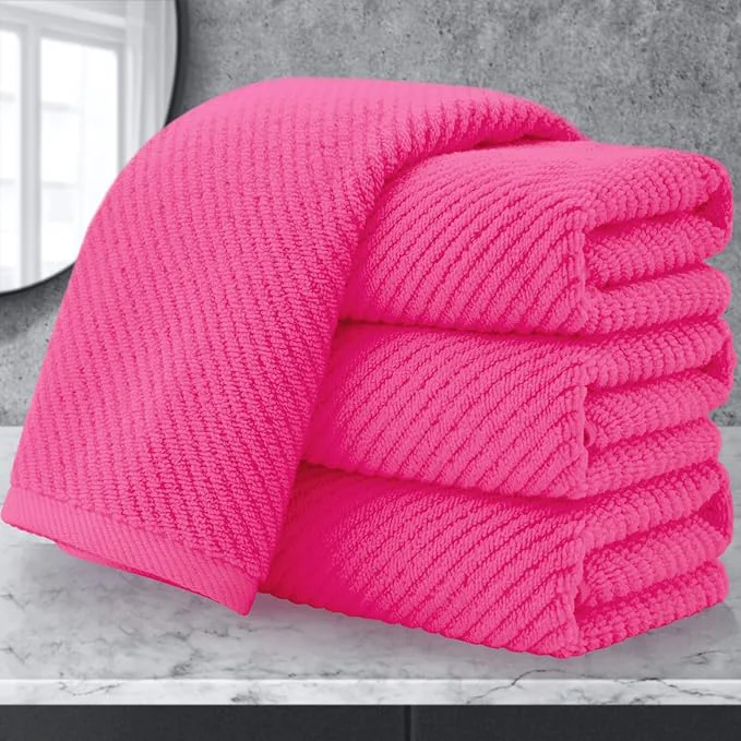 Clean VOOVA MOVAS Bathroom Hand Towels Set of 4 Large 18 x28 Reliable